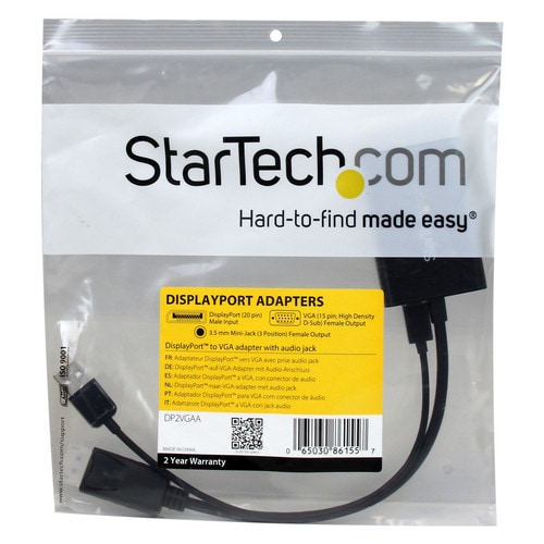 ディスプレイポート1.2−VGA変換アダプタ