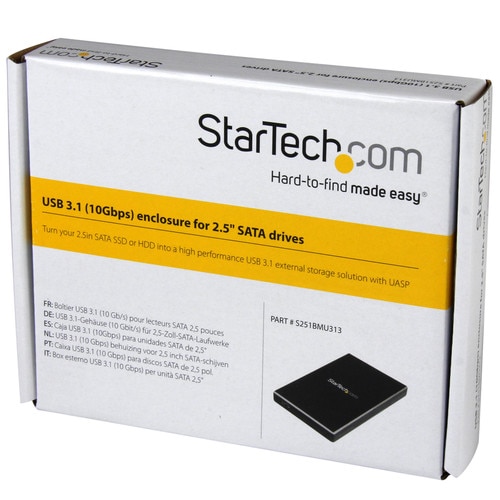 2.5インチSSD/HDDケース USB3.1接続