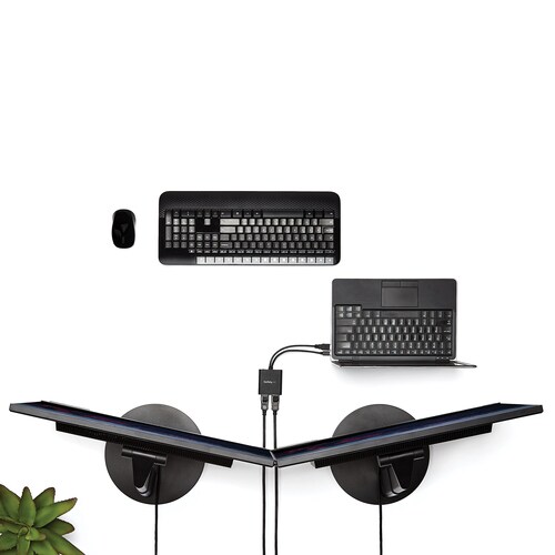 ミニディスプレイポート分配器 4K DP 2分配