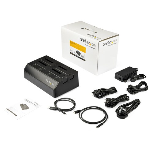 2.5/3.5HDDスタンド 4ベイ USBC/A