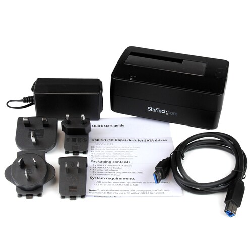 2.5/3.5HDDスタンド 1ベイ USBC/A