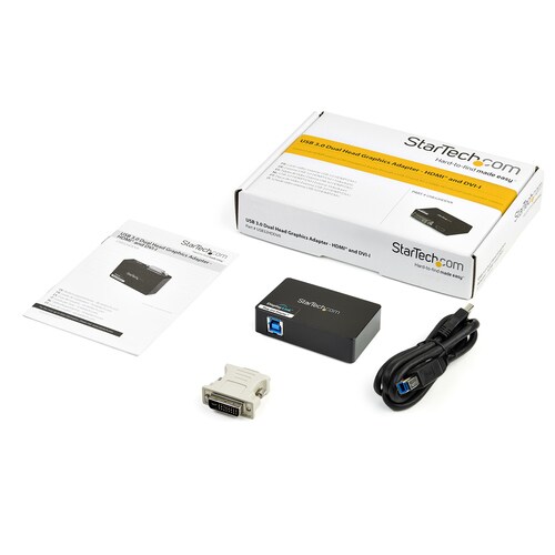 USB 3.0 − HDMI/DVI変換アダプタ
