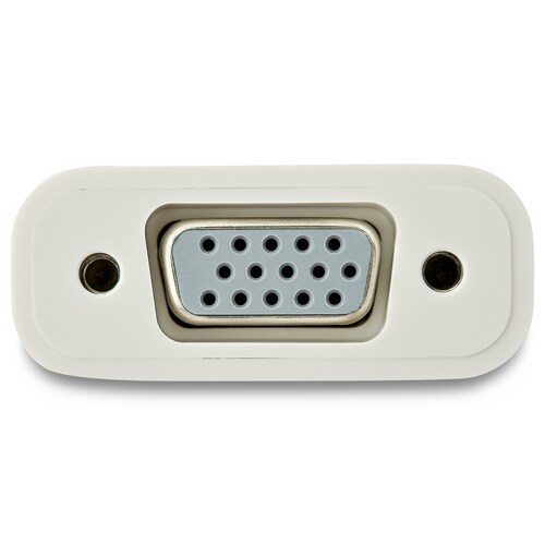 USB−C − VGAディスプレイ変換アダプタ 白