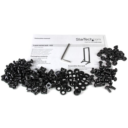 2ポスト オープンフレーム型サーバーラック 42U