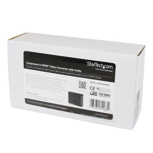 コンポーネント − HDMI変換機 オーディオ対応