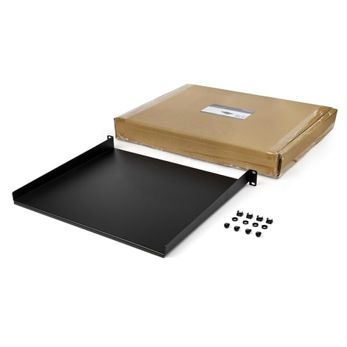 サーバーラックキャビネット用棚板/収納棚 1U