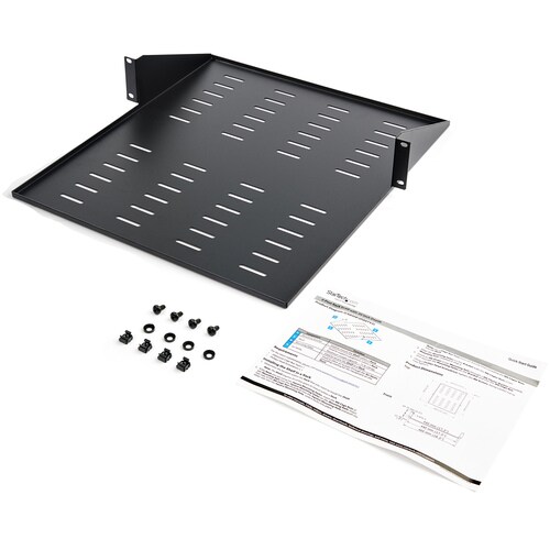 サーバーラックキャビネット用棚板/収納棚 2U