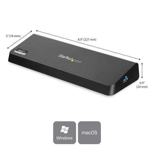 USB 3.0接続ドッキングステーション 2画面