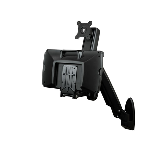 液晶モニタアーム 最大24インチ1画面 壁面固定用