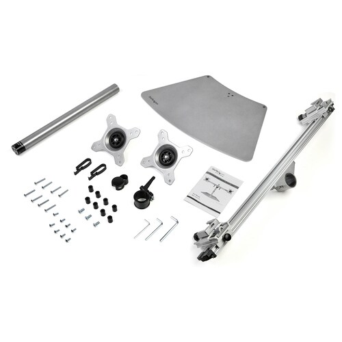 液晶モニタアーム 最大24インチモニタ2画面