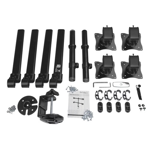 液晶モニタ多関節アーム 最大27インチモニタ4画面