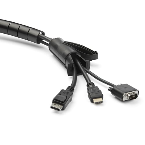 スパイラルチューブ 2.5m 直径45mm 黒