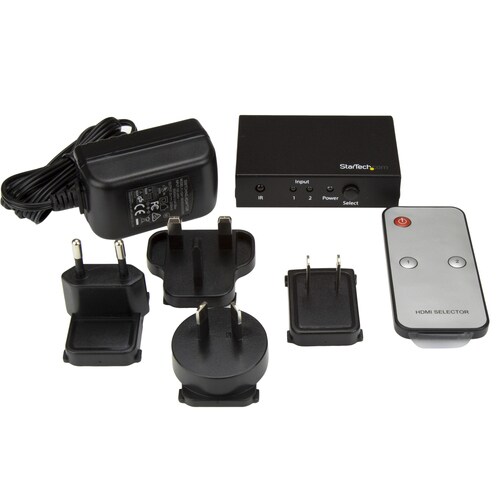 HDMIビデオ切替器 2入力1出力 4K/60Hz