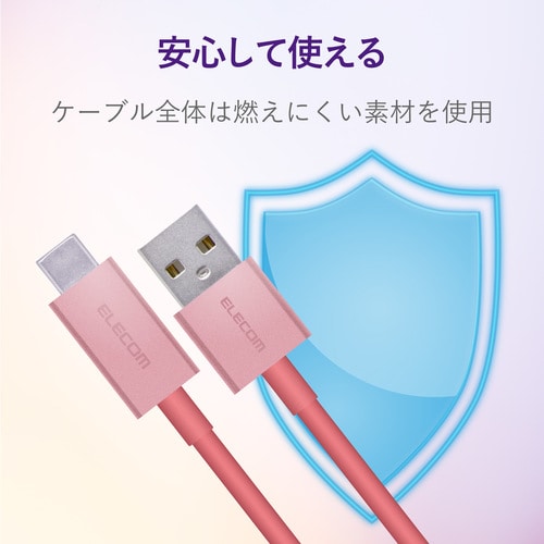 タイプC 1.2m ピンク