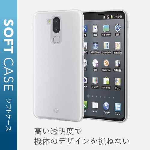 LG Style2用ソフトケース クリア