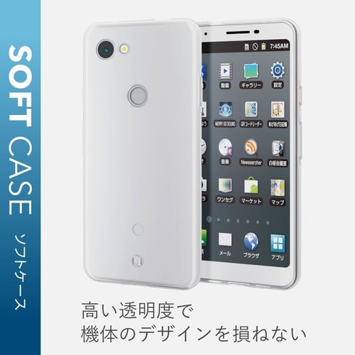 Google Pixel 3a クリア ケース