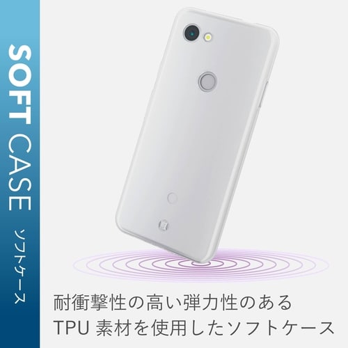 Google Pixel 3a クリア ケース