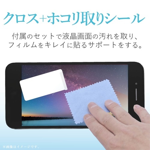 4.5インチスマホ用フィルム 指紋防止/高光沢