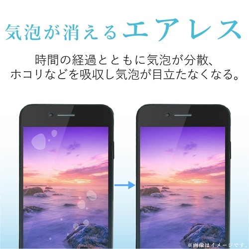 衝撃吸収/指紋防止/高光沢