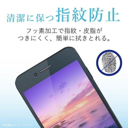 衝撃吸収/指紋防止/高光沢