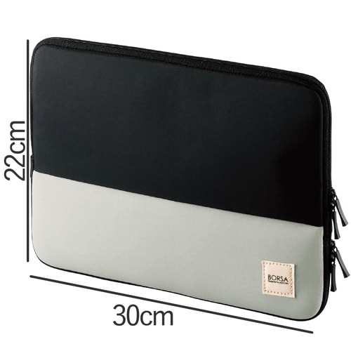 マルチ収納大容量ポーチ 薄型 6ポケット