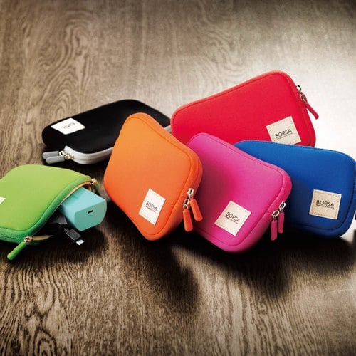 Sサイズ ガジェットポーチ ストレッチ素材 黒