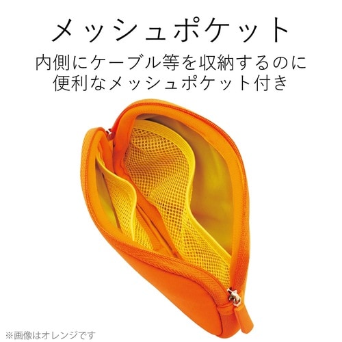 Sサイズ ガジェットポーチ ストレッチ素材 黒