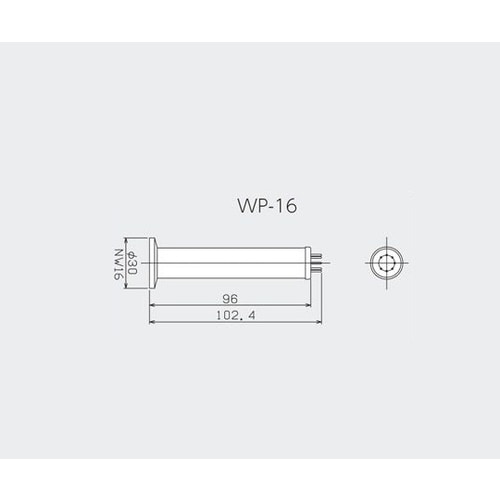ピラニ真空計 GP−1Gケース付WP−16