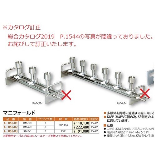 マニフォールド KM−6N