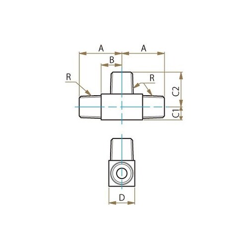F−2207−04PTFEチーズニップル