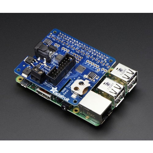 2345RGBMatrixHAT+RTC