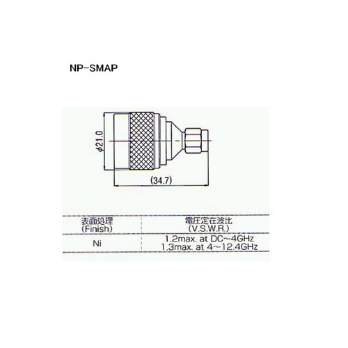 NP−SMAP 変換コネクター