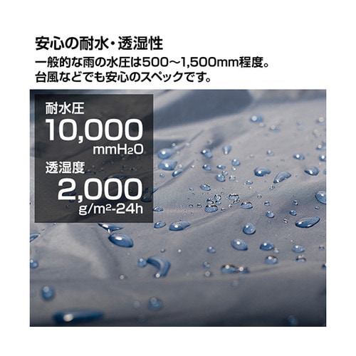 AS−7600Y レインウェア 上下紺S