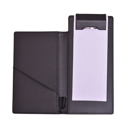 SA562−02 合皮製伝票挟カバー付き