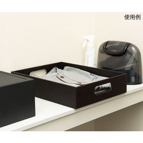 H61196BRN シューズトレイ 茶