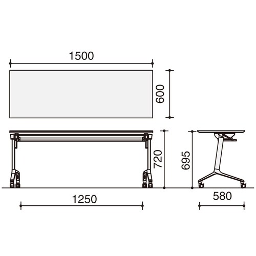 コンフェスト シンプルW15D6白