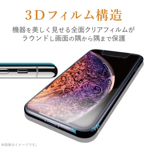 iPhoneSE2 フルフィルム 防反射