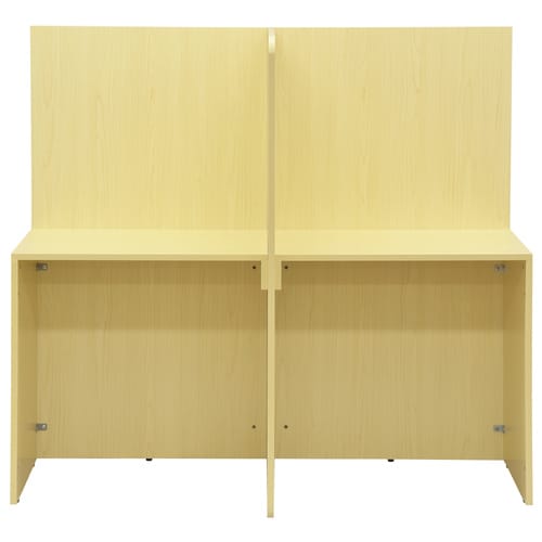 T型ブースデスク ナチュラル