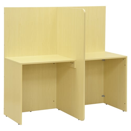 T型ブースデスク ナチュラル