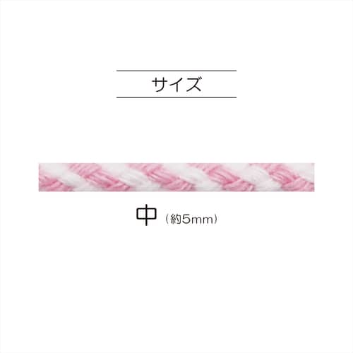 カラー紐プラス ツイスト ライトブルー