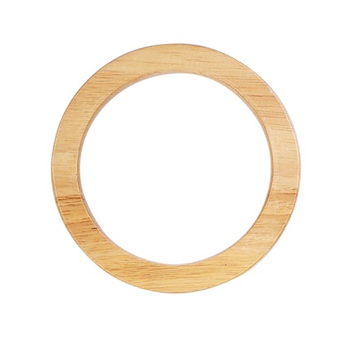 ウッドハンドル 丸型 S 13cm 2本