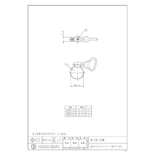 9565ーB 強力キカイバンド