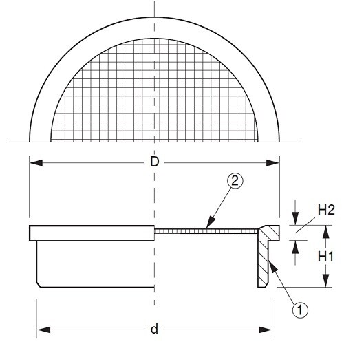 防虫目皿(VU専用)