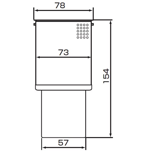 ステンレス製カゴ D−ACMB−SUS