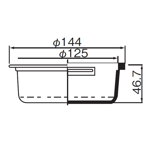 樹脂製カゴ D−ECB−PP