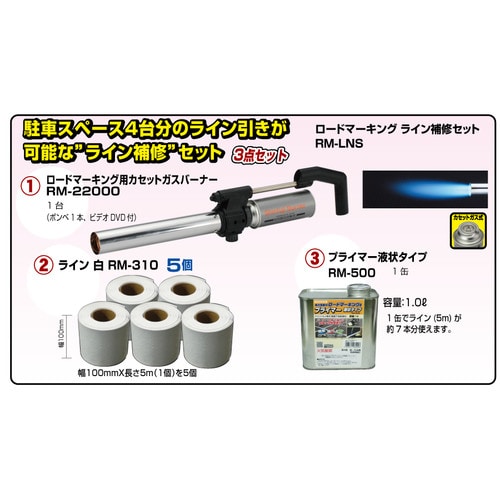 RZーLNS ロードマーキングライン補修セット