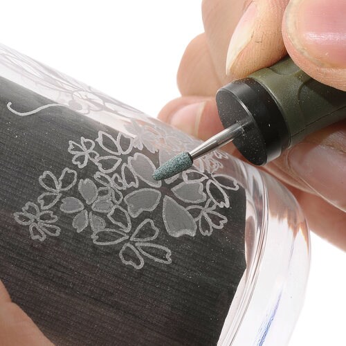 軸付き砥石 2本 #120101