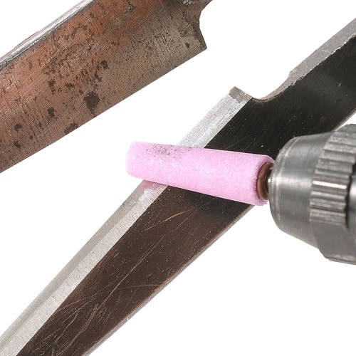 軸付き砥石 2本 #120113