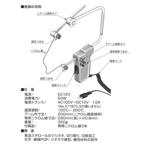 ハンドスチロールカッター HSE(本体のみ)