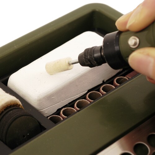 固形バフ研磨剤 仕上げ用 白棒